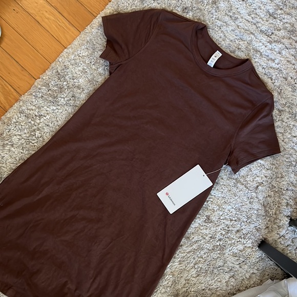 Classic-Fit Cotton-Blend T-Short Dress - Picture 5 of 8